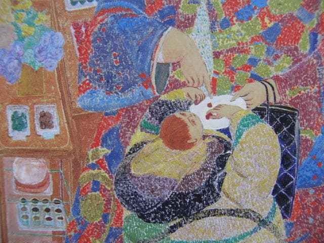 金森宰司、【ライフ「ショコラのお試し」】、希少な画集画、新品高級額 額装付