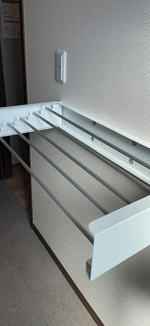 部屋干し 折たたみ収納 ブラウン 洗濯物干し インテリアとしても