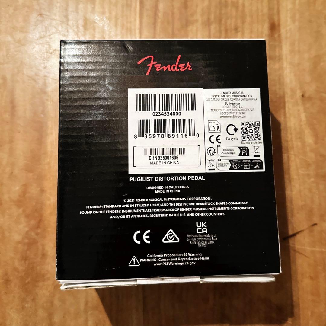【美品】Fender PUGILIST DISTORTION