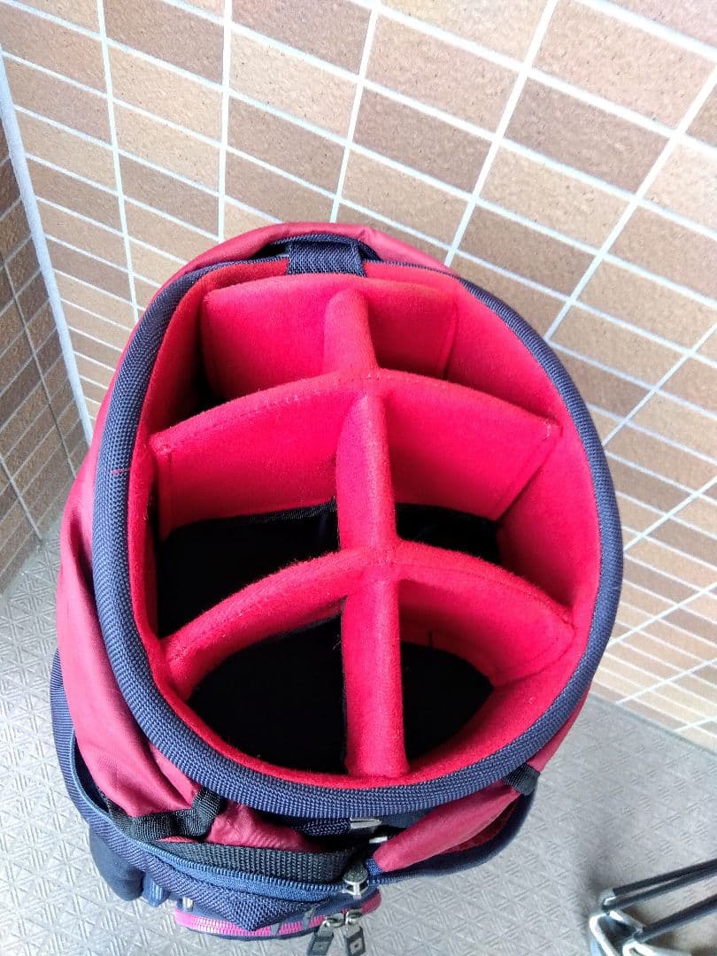 onoff ゴルフキャディバッグ ネイビー　　9.5型