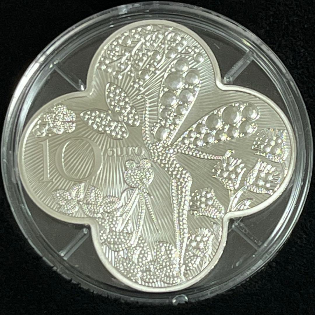Van Cleef & Arpels 110周年記念 10ユーロ銀貨