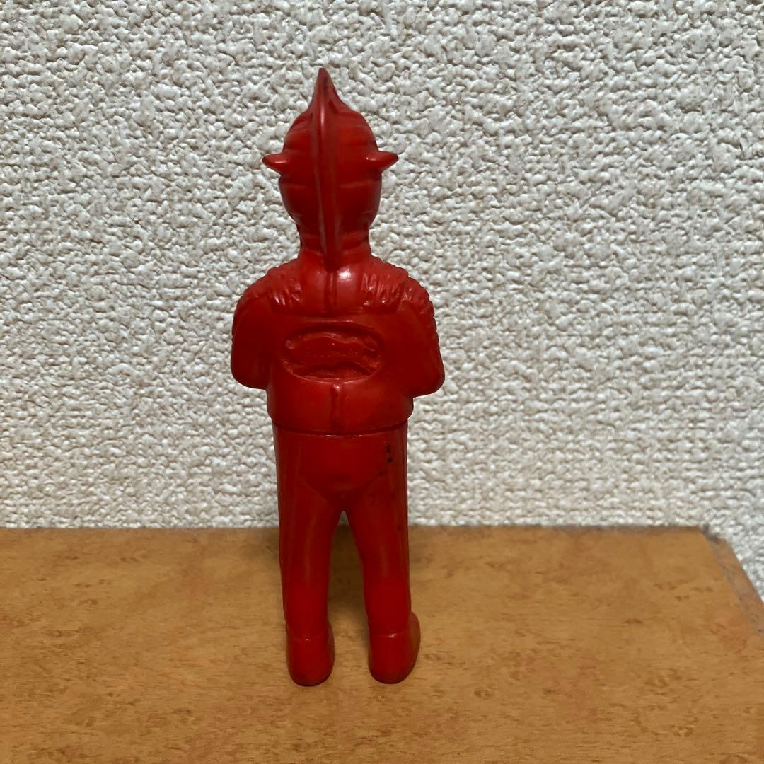 【当時物】ブルマァク ウルトラセブン ソフビ フィギュア 刻印あり レトロ