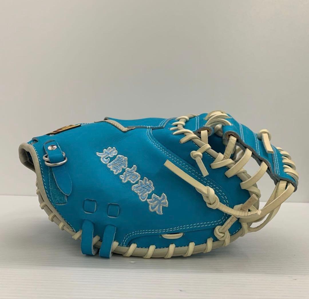 ZETT プロステイタス 軟式オーダー キャッチャーミット 刺繍入り