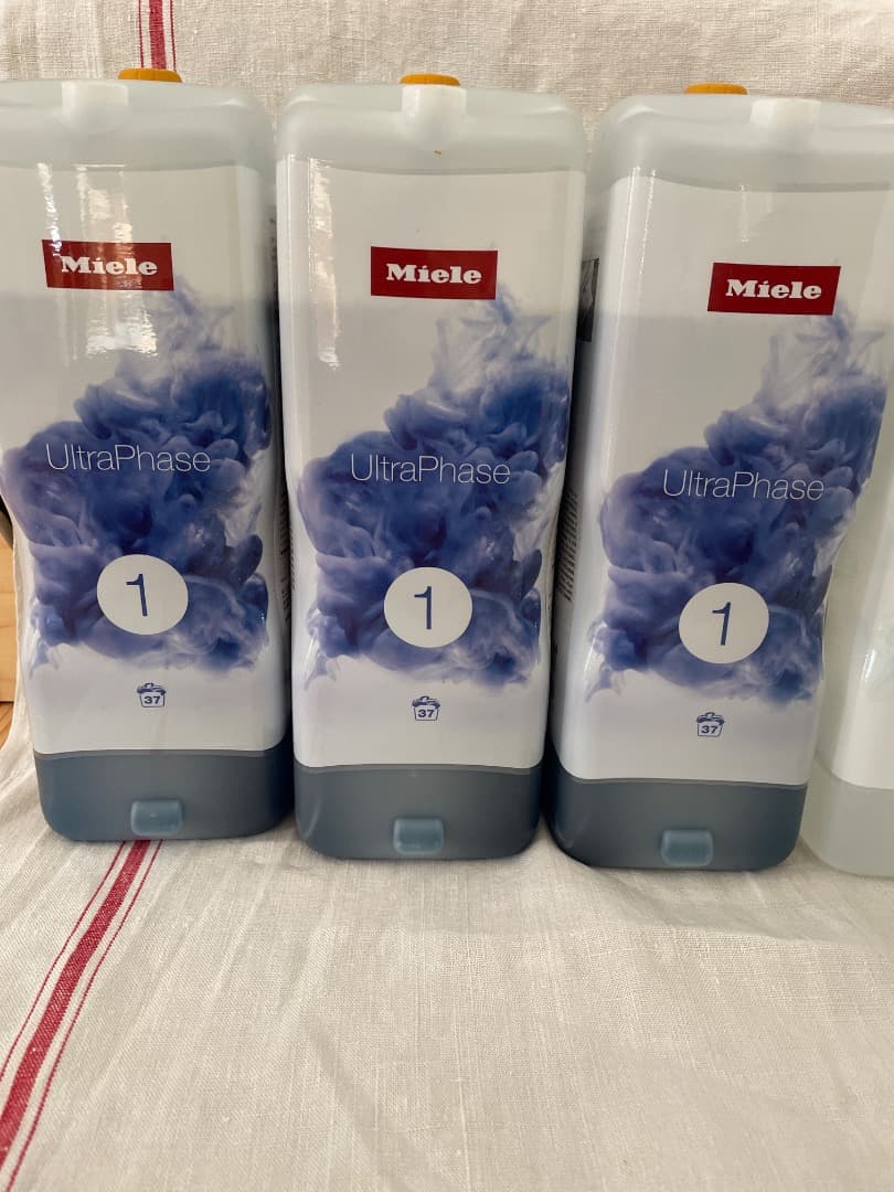 新品未使用 ミーレ 洗濯洗剤ウルトラフェーズ1&2 計5本セット