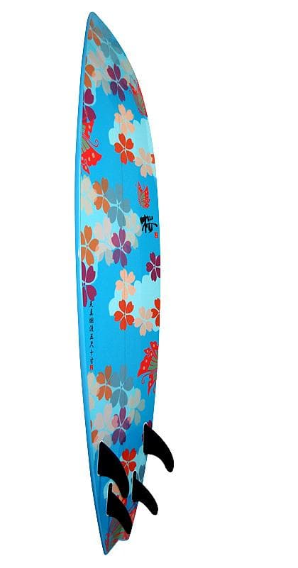 【配送料込】和柄サーフボード　天真爛漫 5'10 ディスプレイにも最適