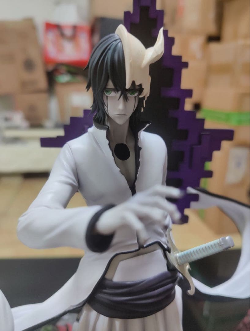 BLEACH 黒衣少年図 ウルキオラ ガレージキット ガレキ スタチュー