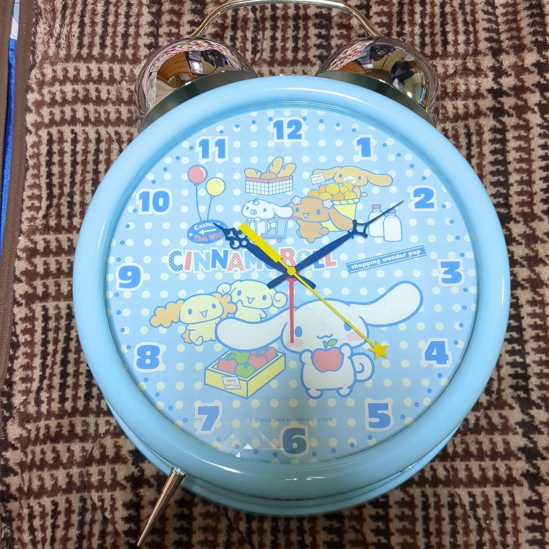 【シナモン】ジャンボ目覚まし時計