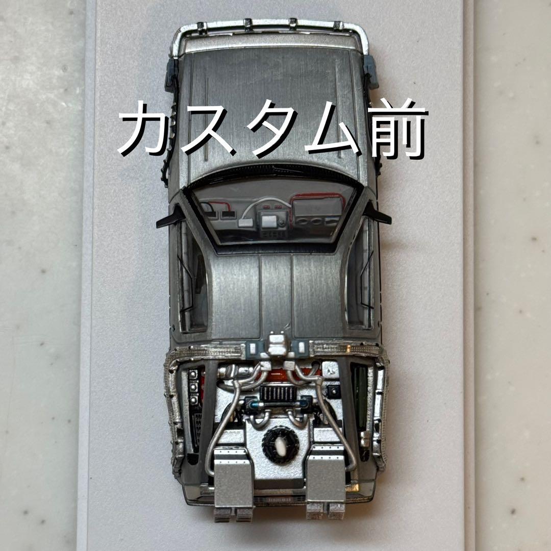 デロリアン Ⅱ カスタム品 1/64 MJモデル バックトゥザフューチャー