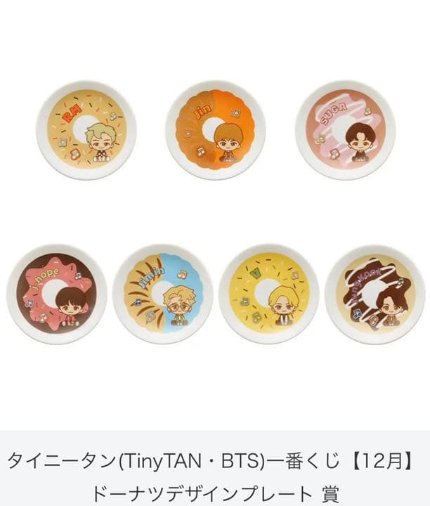 BTS TinyTAN  Dynamite 一番くじ　コンプリート 販促品付