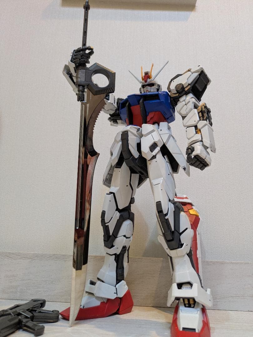 PG　ストライクガンダム　＆　スカイグラスパー　&　エールストライカー　セット