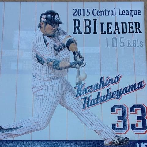 2015年ヤクルトスワローズ 打者３部門アートパネル