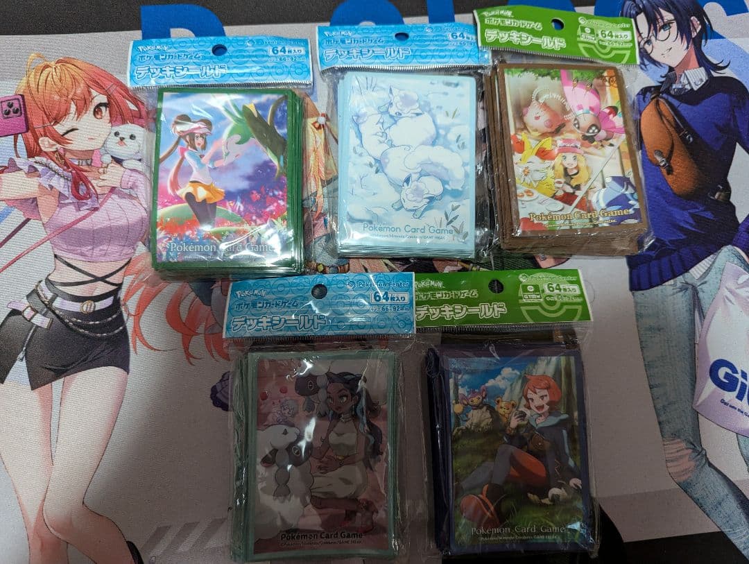 ポケモンカード デッキシールド（スリーブ）16個セット