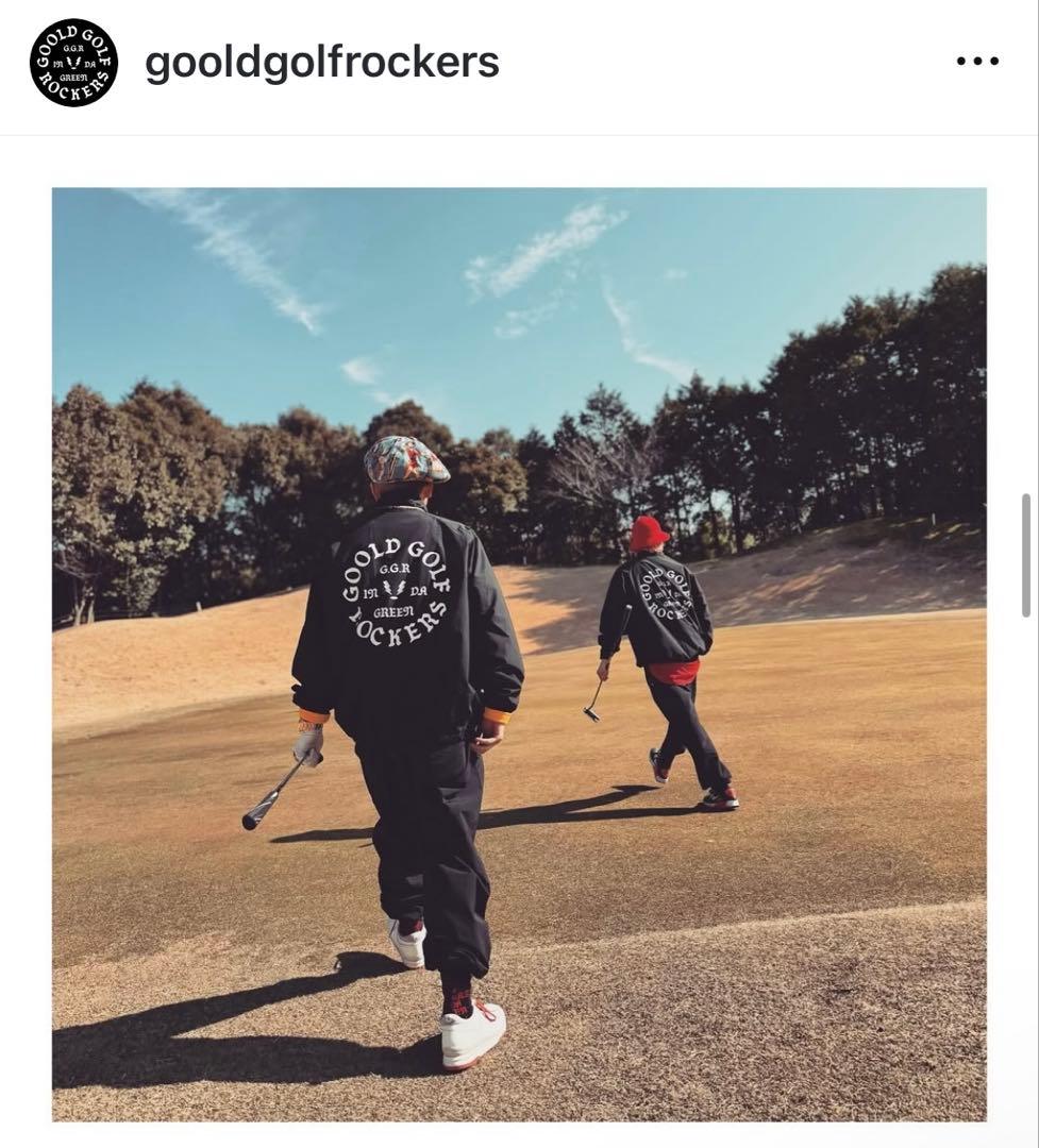 GOOLD GOLF ROCKERS セットアップ 黒　XL