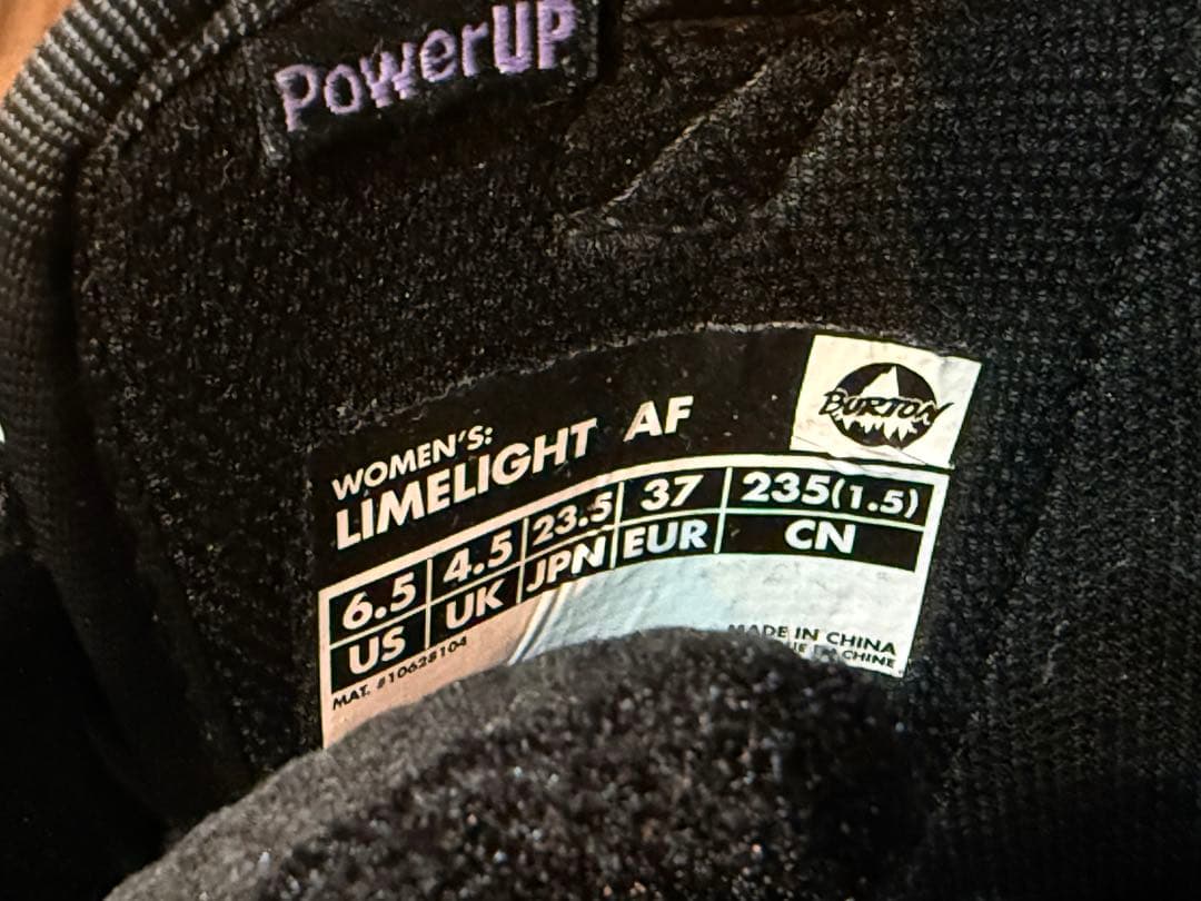 BURTONバートンLIMELIGHT 23.5cm