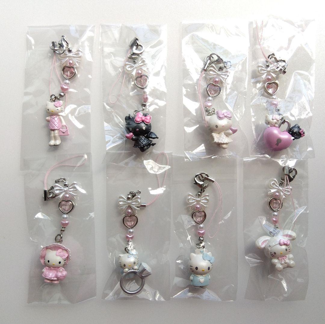 ハローキティ シークレット ストラップ 全8種 コンプリート セット