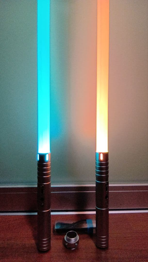 合金製ライトセーバー ダース・モール仕様 SWギミック 振動 音光 usb 新品