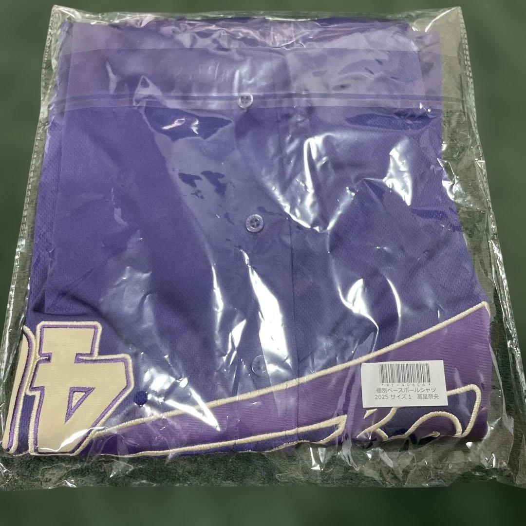 乃木坂46 ベースボールシャツ2025 冨里奈央　サイズ1