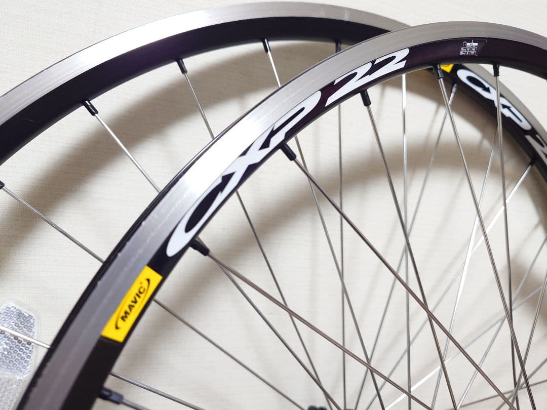 ＦＥＬＴ…MAVIC『CXP22』700c ホイル前後セット10速フリー