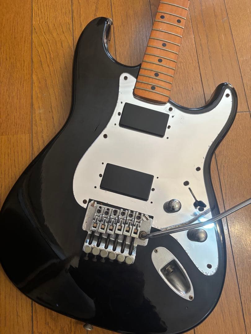 YAMAHAST500のネックに フェルナンデスなボディのカスタムストラトタイプ