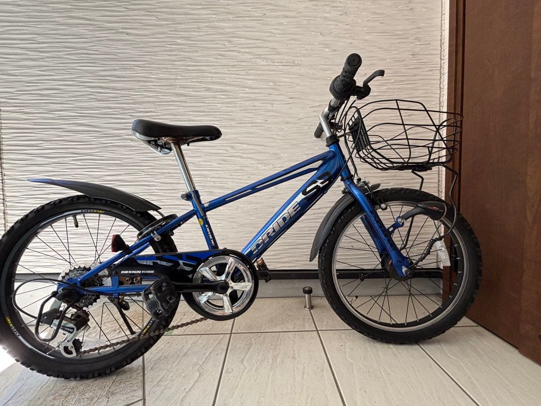 【東京東部周辺　引取り限定】子供用自転車 20インチ 青