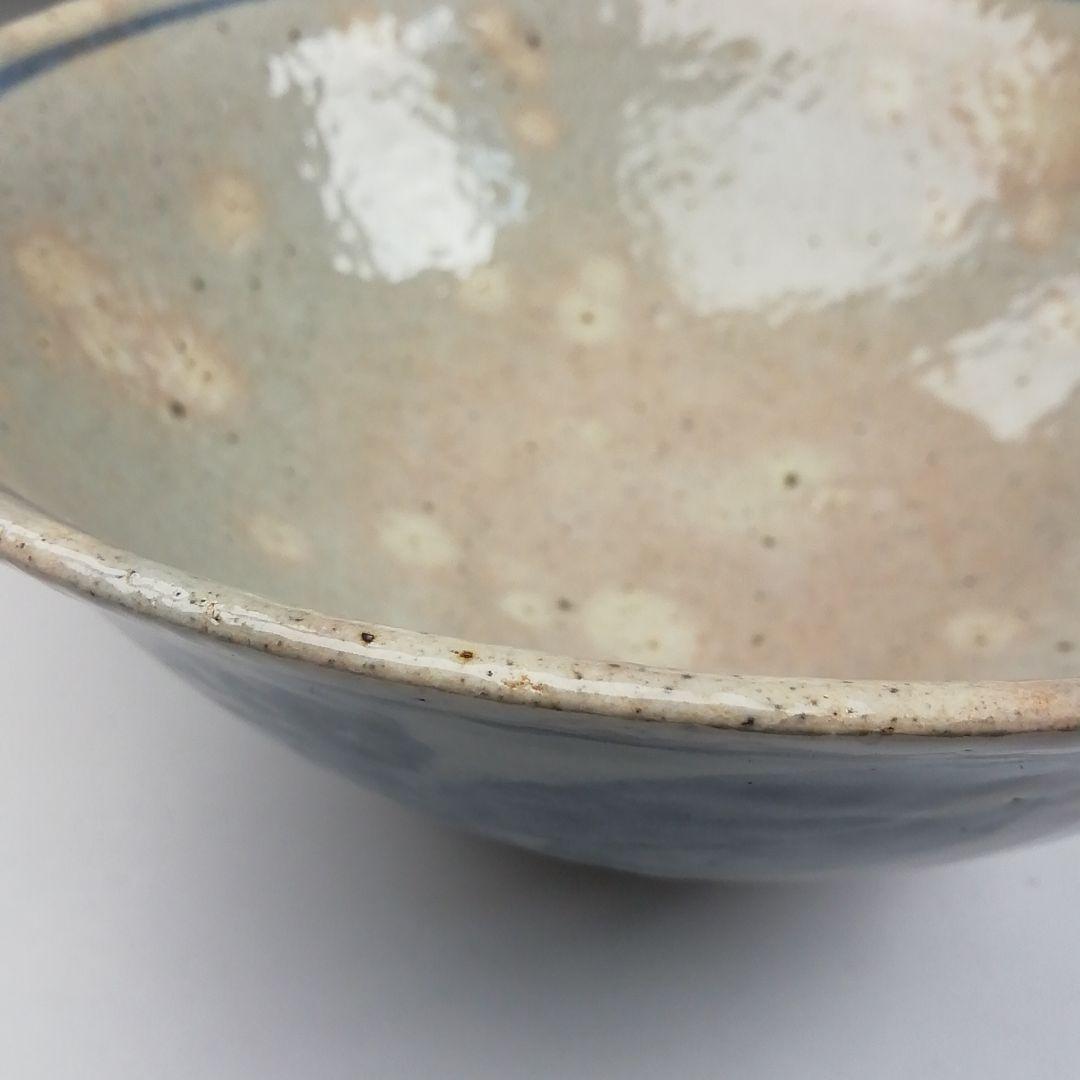 Ｔ４０２　茶碗　『安南写　蜻蛉図』『平茶碗』『浅見与し三 造』　共箱　茶道具