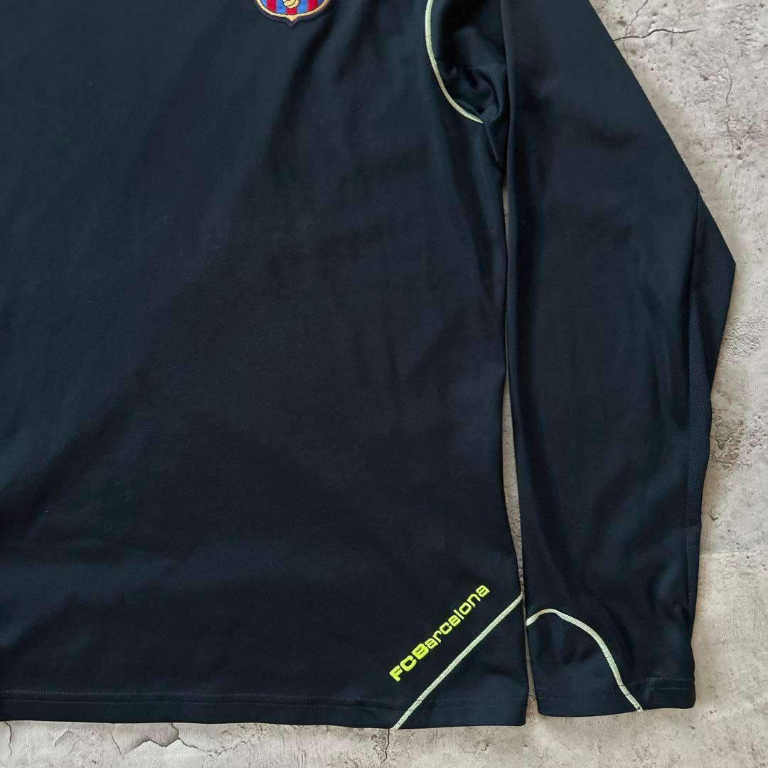 FCバルセロナ 2007/08 トレーニングシャツ 長袖 NIKE L