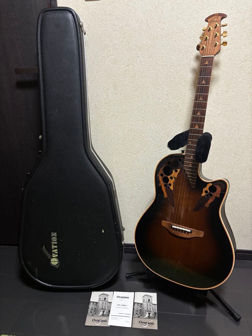 Ovation USA 1768 Elite（OP-X搭載）純正ハードケース付