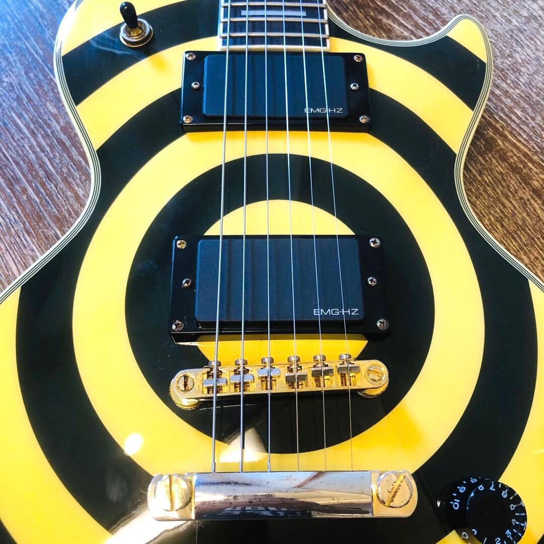 Epiphone ザックワイルド シグネイチャー レスポールカスタム ブルズアイ