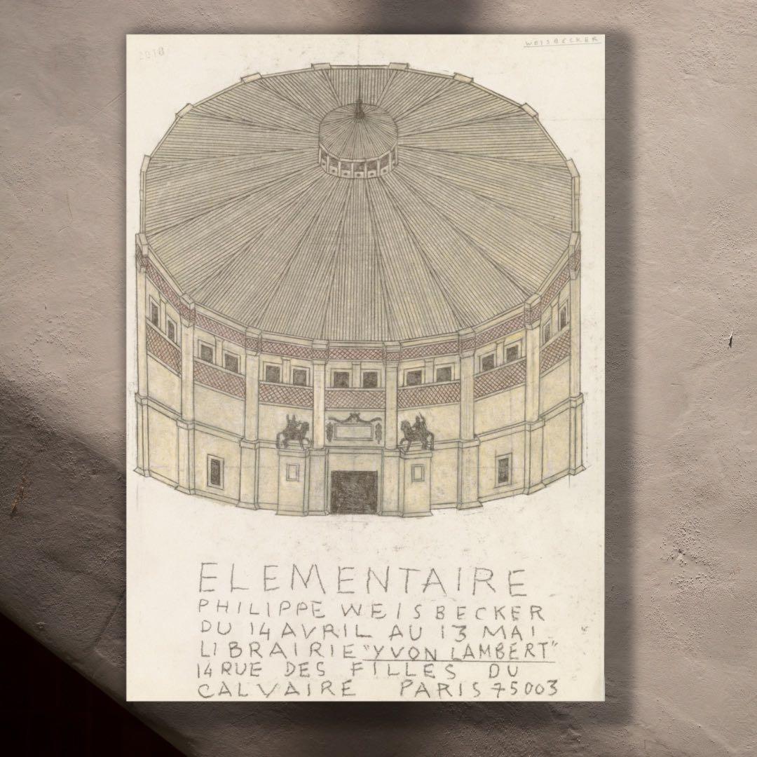 フランス現地完売品 フィリップ・ワイズベッカー展示2018希少人気ポスター