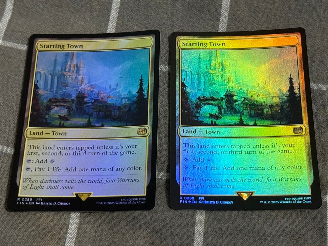 MTG 始まりの町 英語FOIL2枚セット