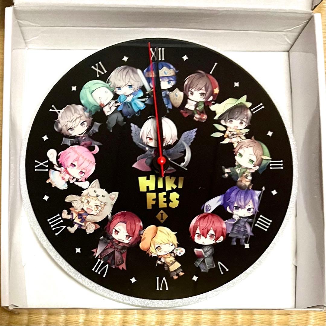 【最終値下げ】ひきフェス 壁掛け時計