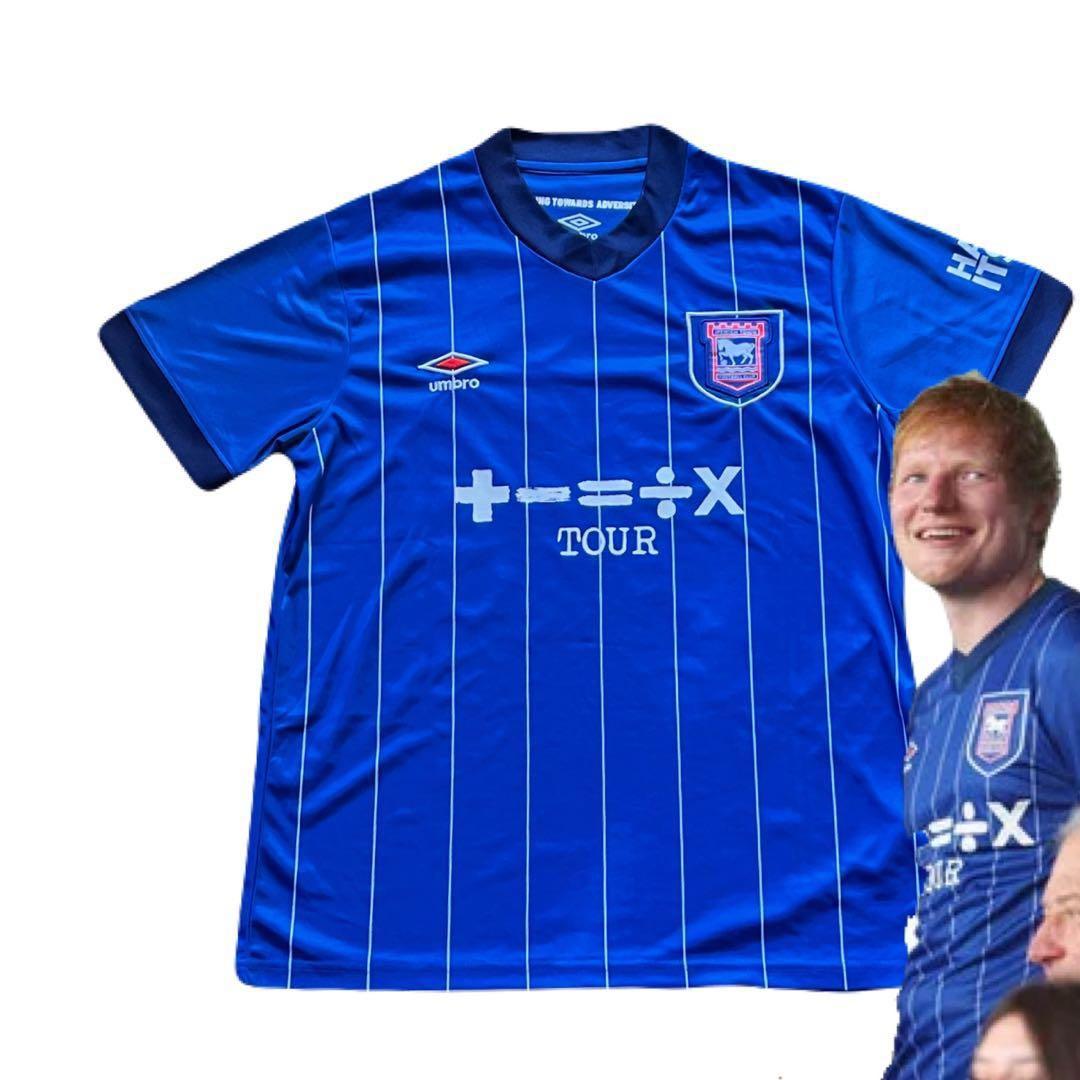 【超レア】ED SHEERAN(エド・シーラン)×IPSWICH公式ユニフォーム