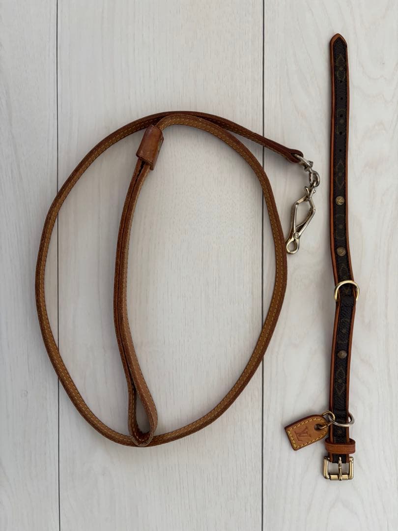 LOUIS VUITTON ルイ ヴィトン ペット用品 小型犬用 リード首輪