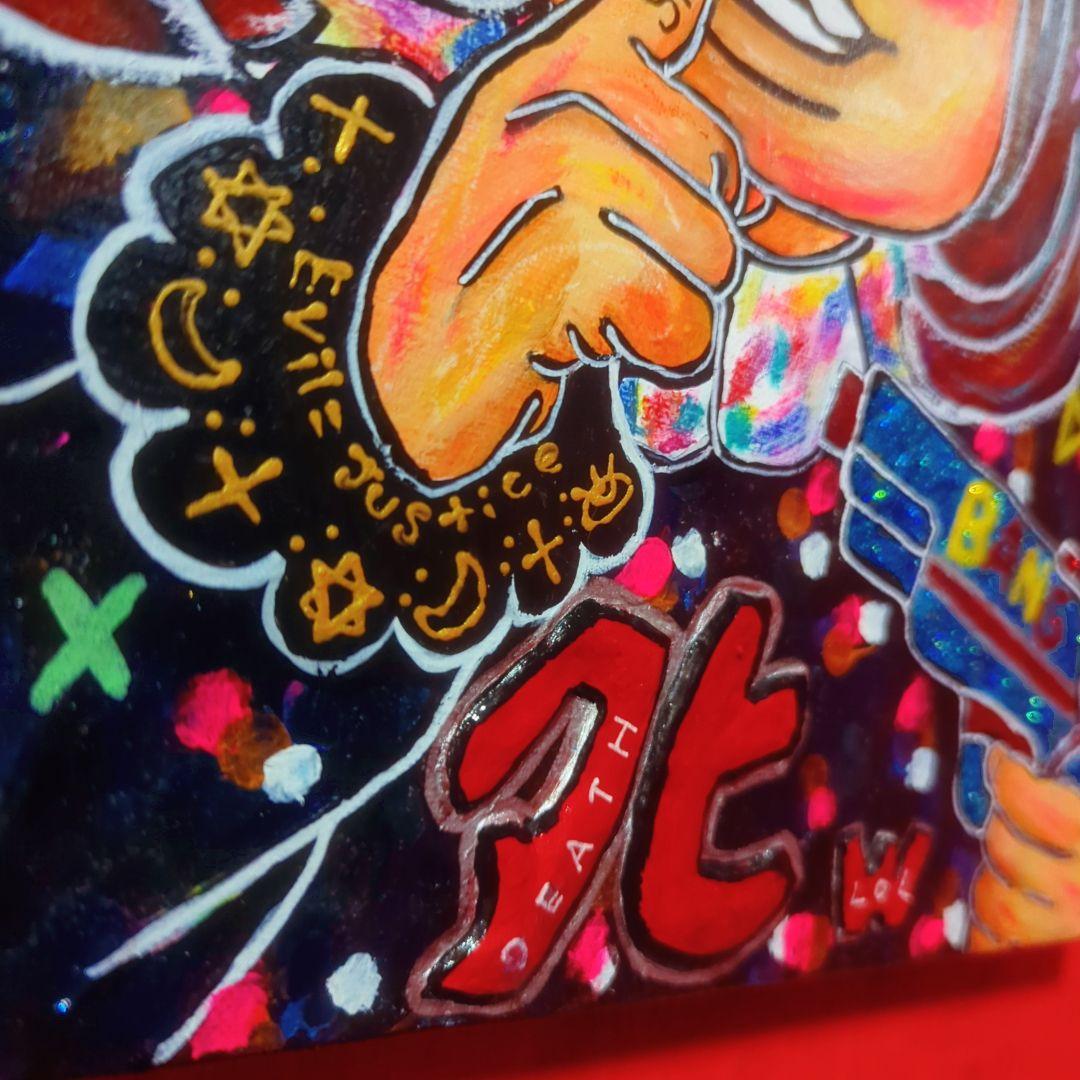 【一点物アート】Choose to live or die【現代アート:イラスト