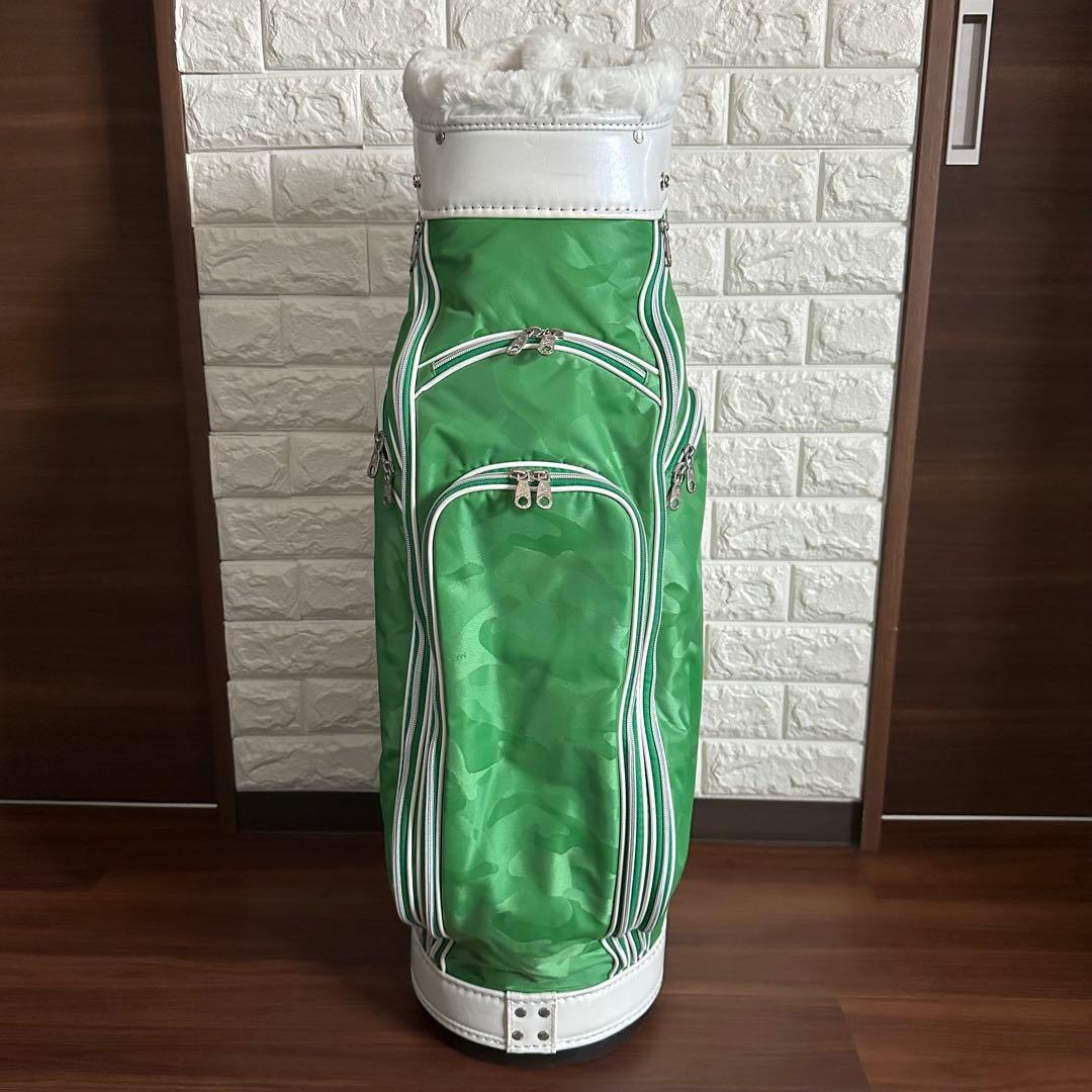 希少 美品 MARK&LONA Gauge Camo Cart Bag グリーン