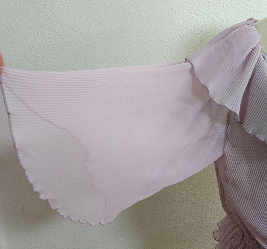 SALE☆チャコット　薄紫　S ラップスタイル　トップス　社交ダンス