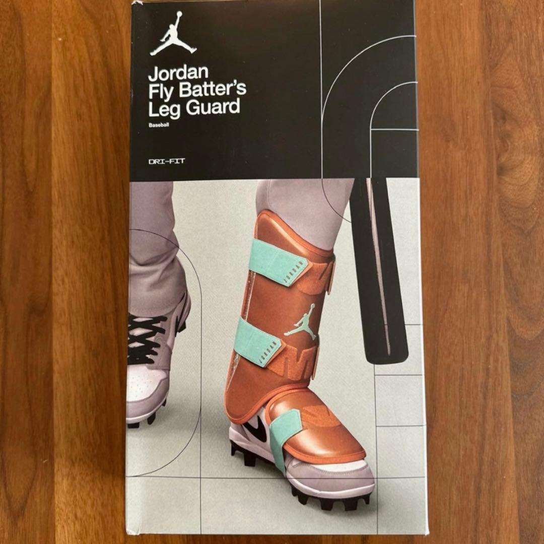 新品★NIKE JORDAN フライ バッターズレッグガード 左打者用