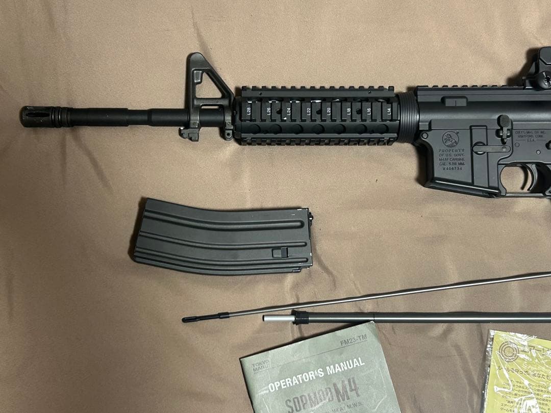 東京マルイ　次世代電動ガン　SOPMOD M4 動作・弾速確認済み