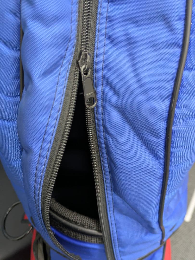 MUSINGWEAR マンシングウェア ゴルフバッグ 青/赤