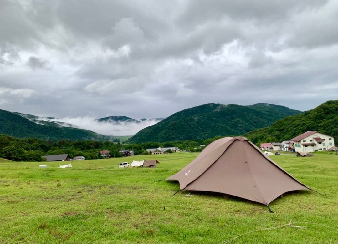 【美品】黒ポール付　スノーピーク peakウィンゼル2 テント