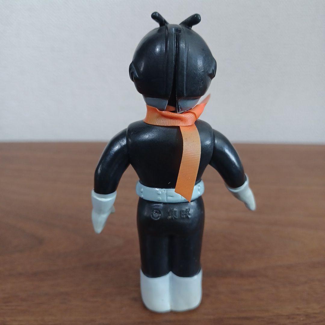 当時物　「仮面ライダー面取れ」激レアな指人形ミニソフビフィギュア