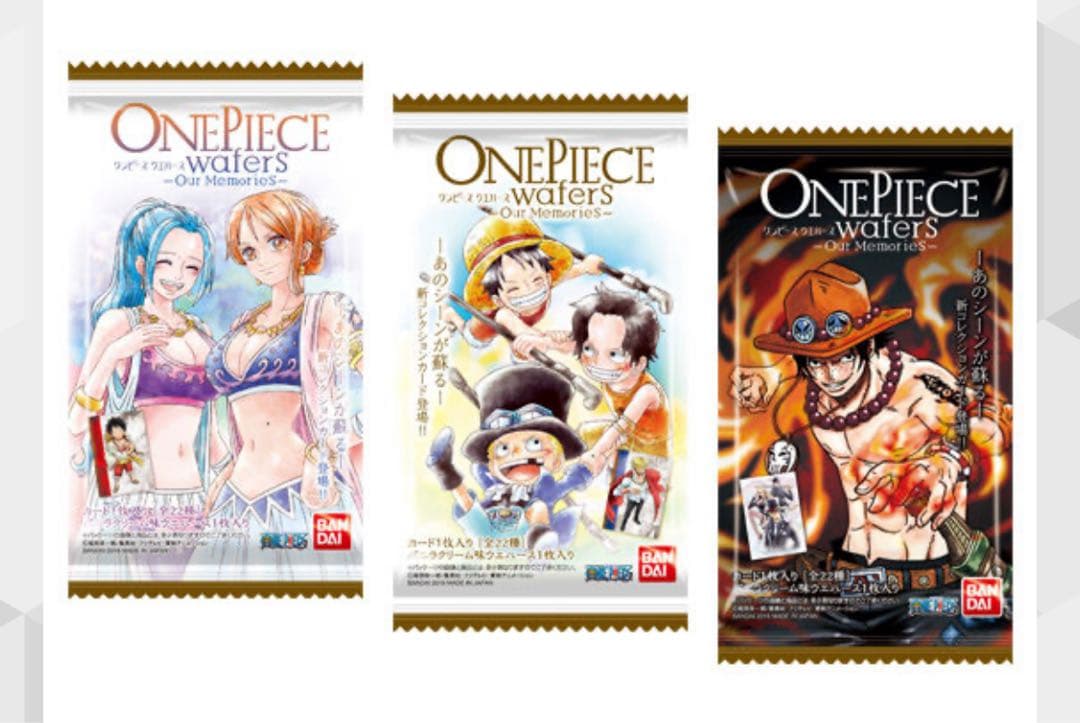 ワンピース　ウエハース　カード　1弾　フルコンプ❗️ Our Memories