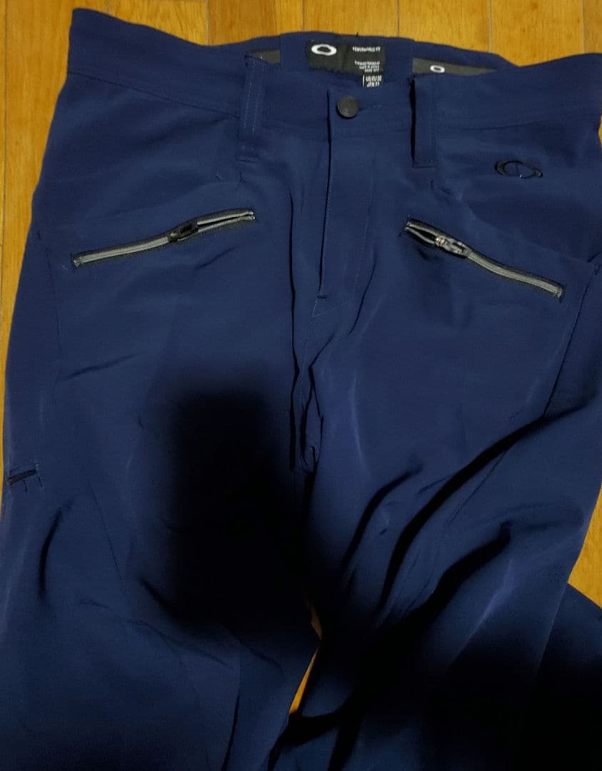 Oakley メンズ ゴルフパンツ ネイビー