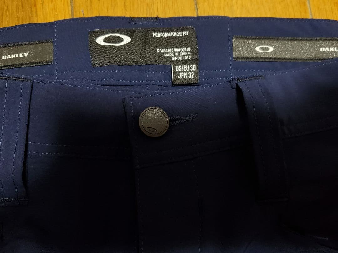 Oakley メンズ ゴルフパンツ ネイビー