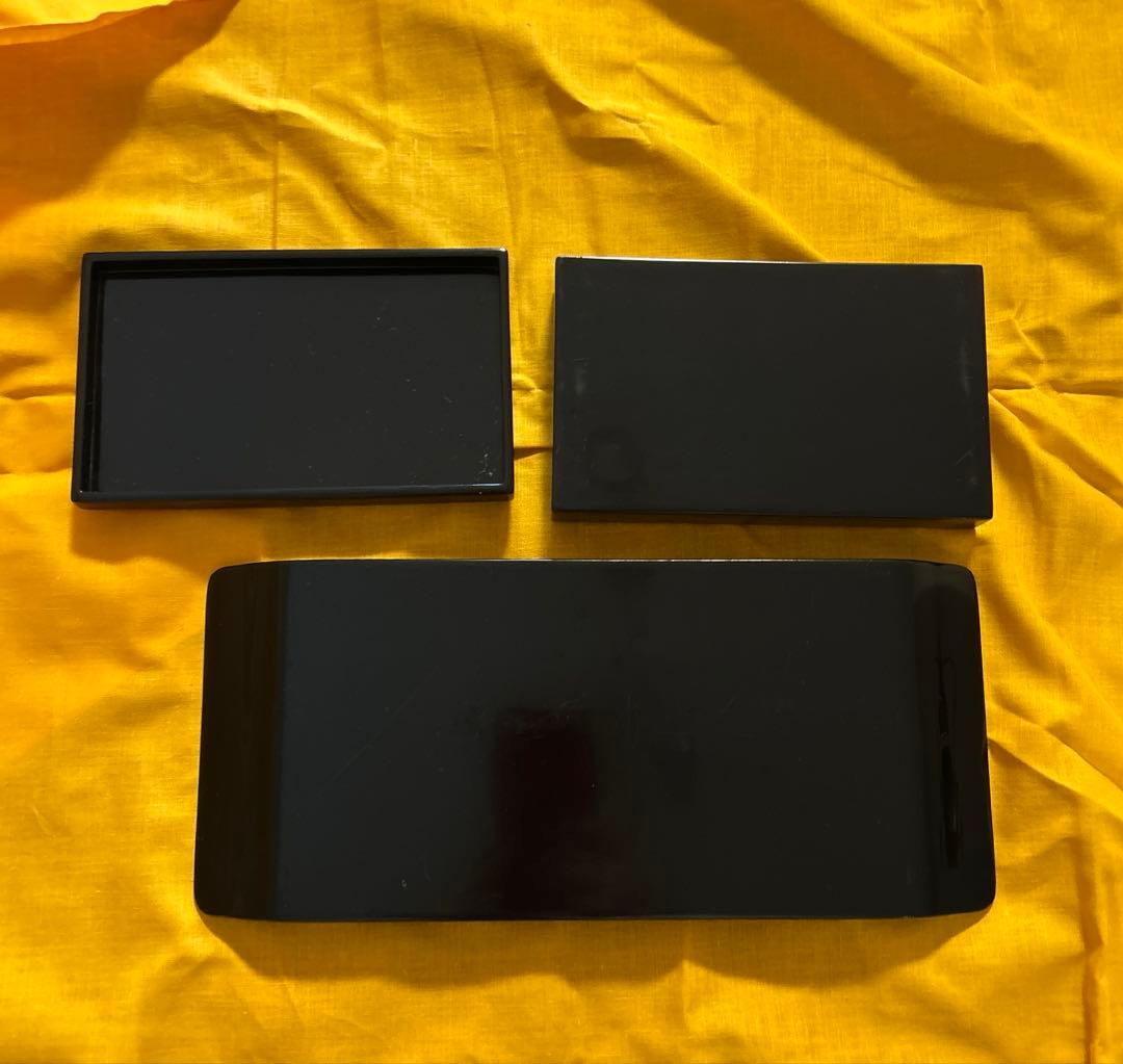 【輪島塗】タバコ盆　箱なし　ほぼ未使用・蔵出し整理品