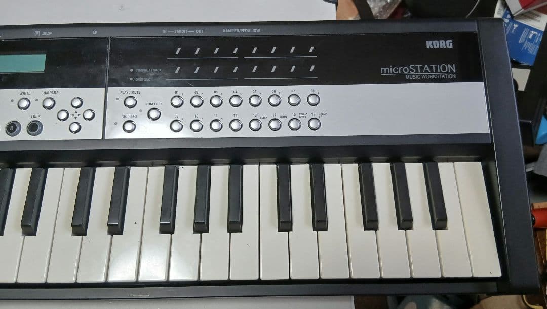 最終値下げ！美品KORG　microSTATION MW1　純正電源、純正ペダル