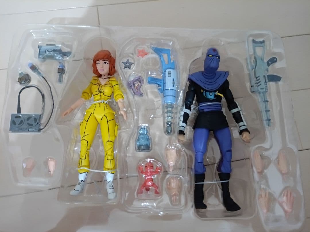 ネカ エイプリル　フットソルジャー　セット　タートルズ TMNT　フィギュア