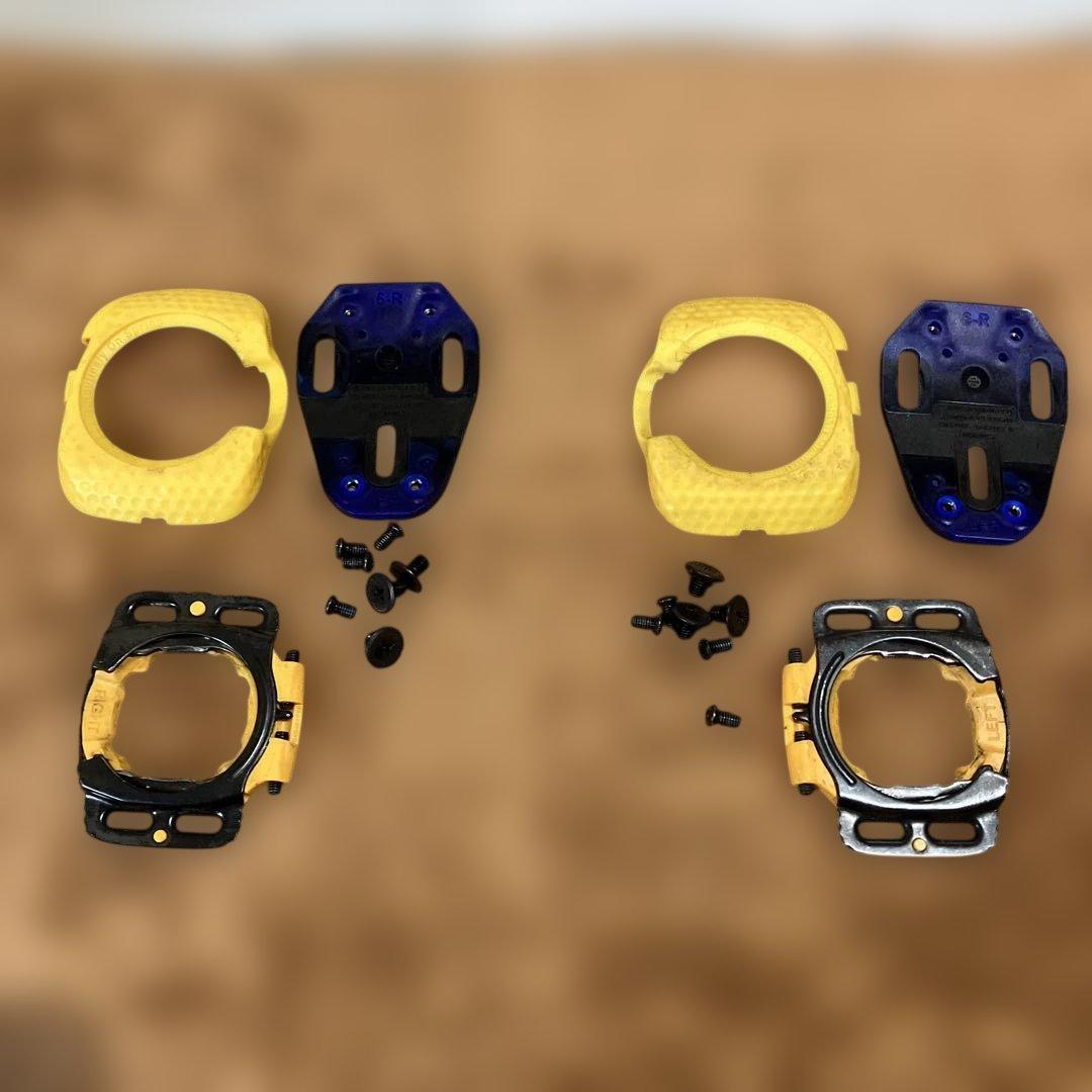 SPEEDPLAYペダルクリートセット ステンレス　TRACK