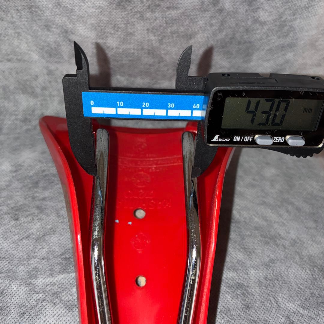 KASHIMAX aero BMXサドル　赤