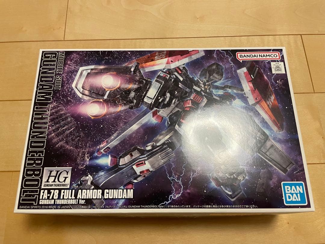 新品　HG ガンプラ　サンダーボルト　フルアーマーガンダム　セット